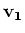${\mathbf v_1}$