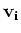 ${\mathbf v_i}$