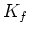$\displaystyle K_f$