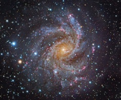 A big, beautiful spiral galaxy located just 10 million light-years away.