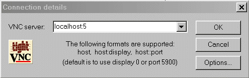 vncviewer login