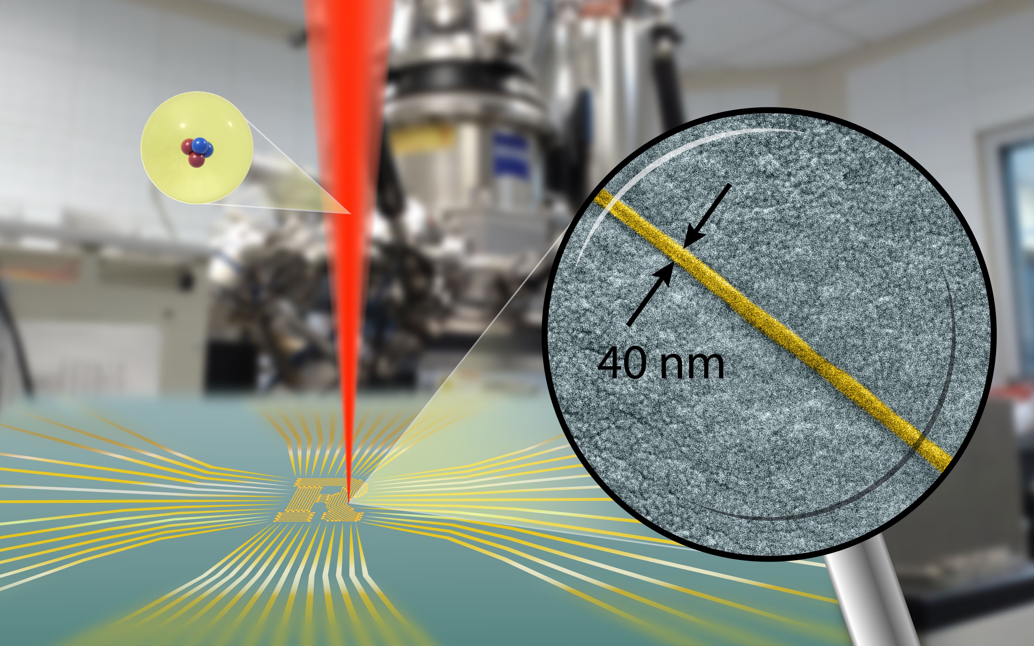 Patterning of nanoscale conducting lines with ion beams: Electron. Mater. (2024)