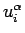 $u_i^{\alpha }$