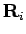 ${\bf R}_i $