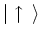 $\vert \uparrow
{\,\rangle }$