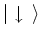 $\vert \downarrow {\,\rangle }$