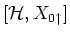 $[{\mathcal H}, X_{0\uparrow }]$